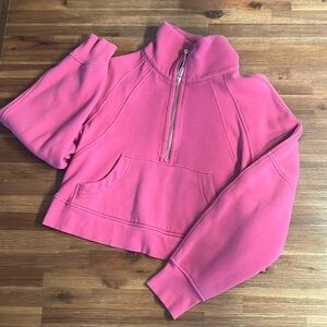 Lululemon Scuba oversized half- zip